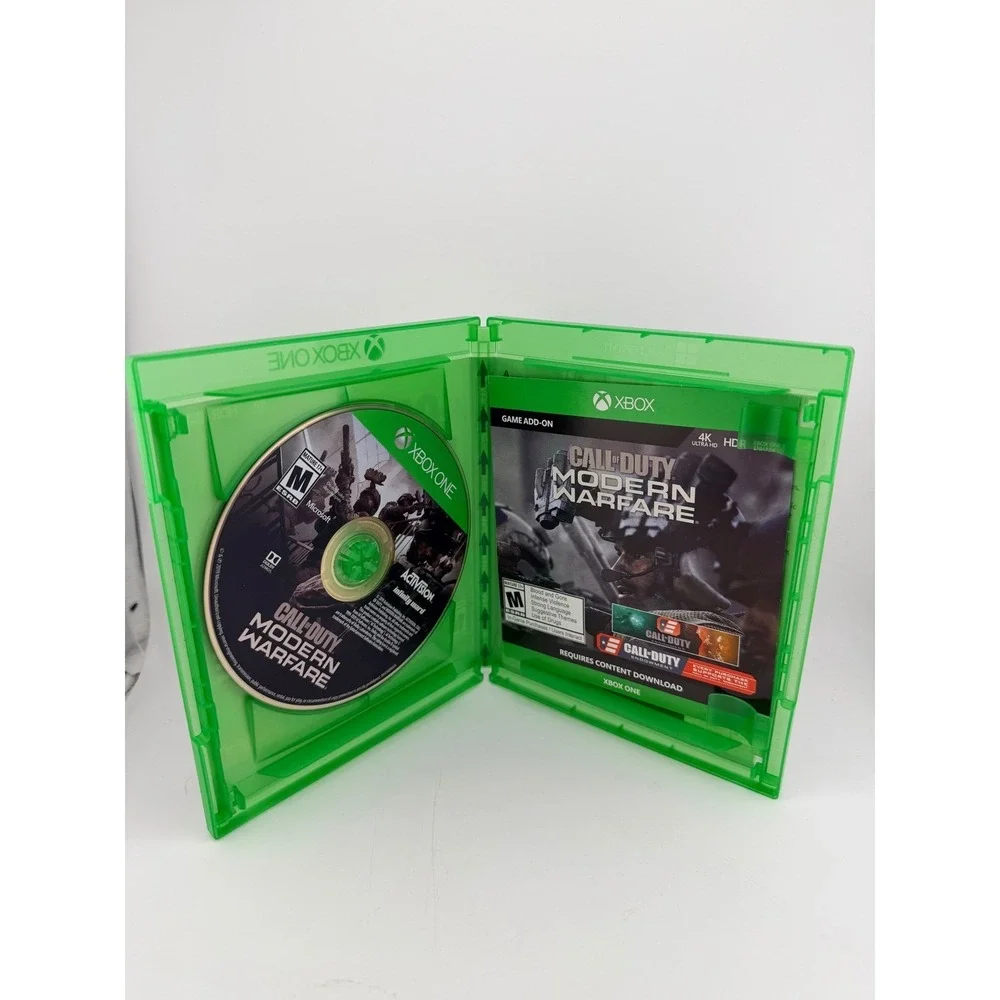 Call of Duty Modern Warfare Xbox One 2019 Activision 4K HDR Physical Disc Case